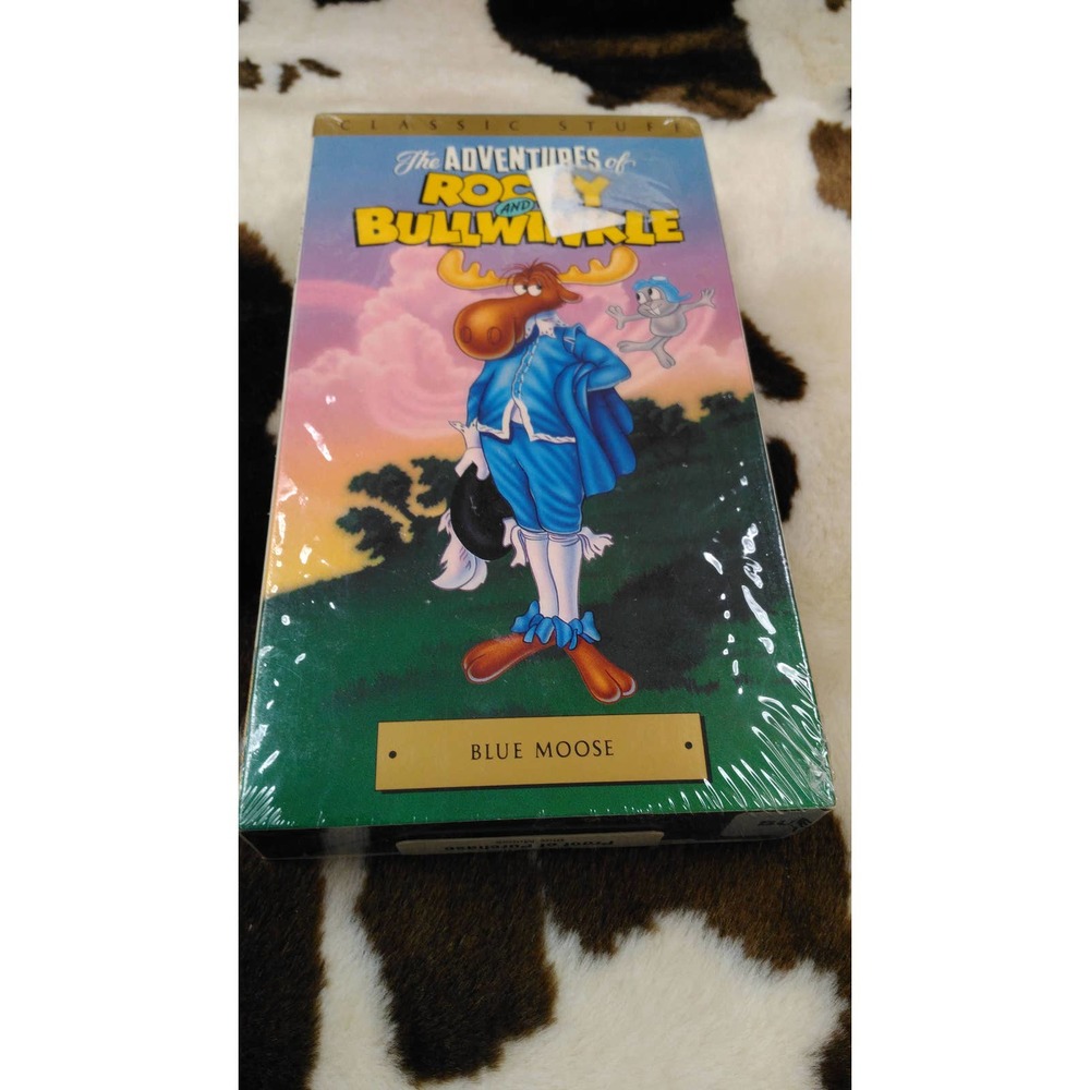 New The Adventures of Rocky & Bullwinkle: Blue Moose VHS Volume 4 (bb1)